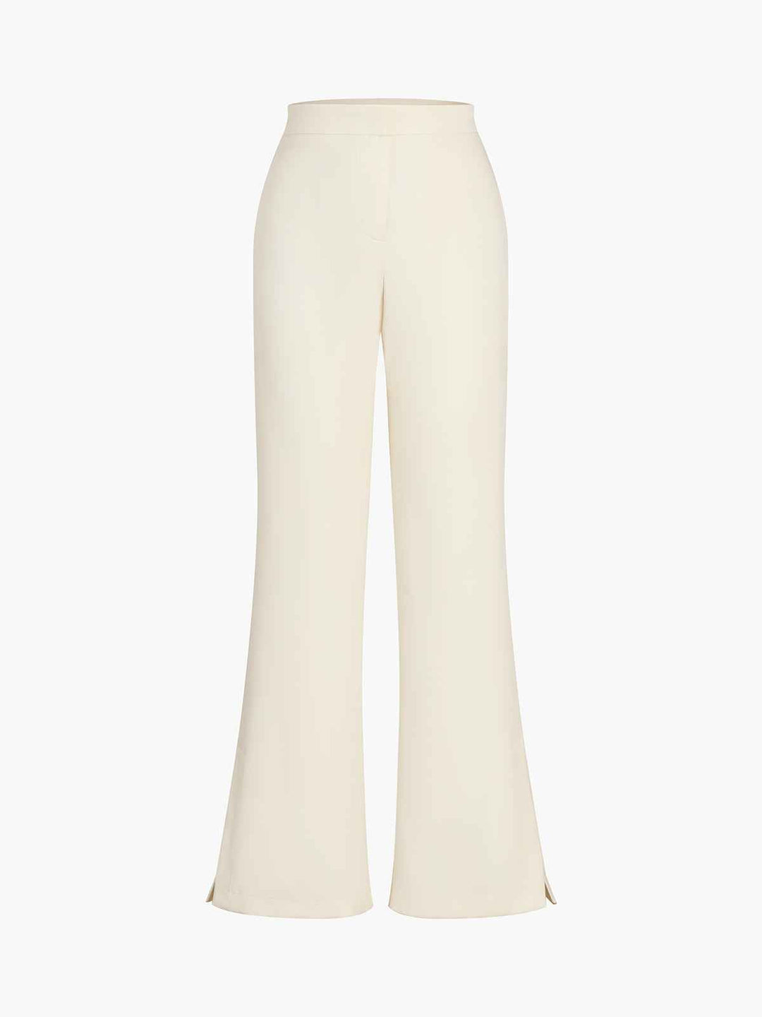 Women's Tailored Pantsuit – Strapless Corset Top with Straight Legs