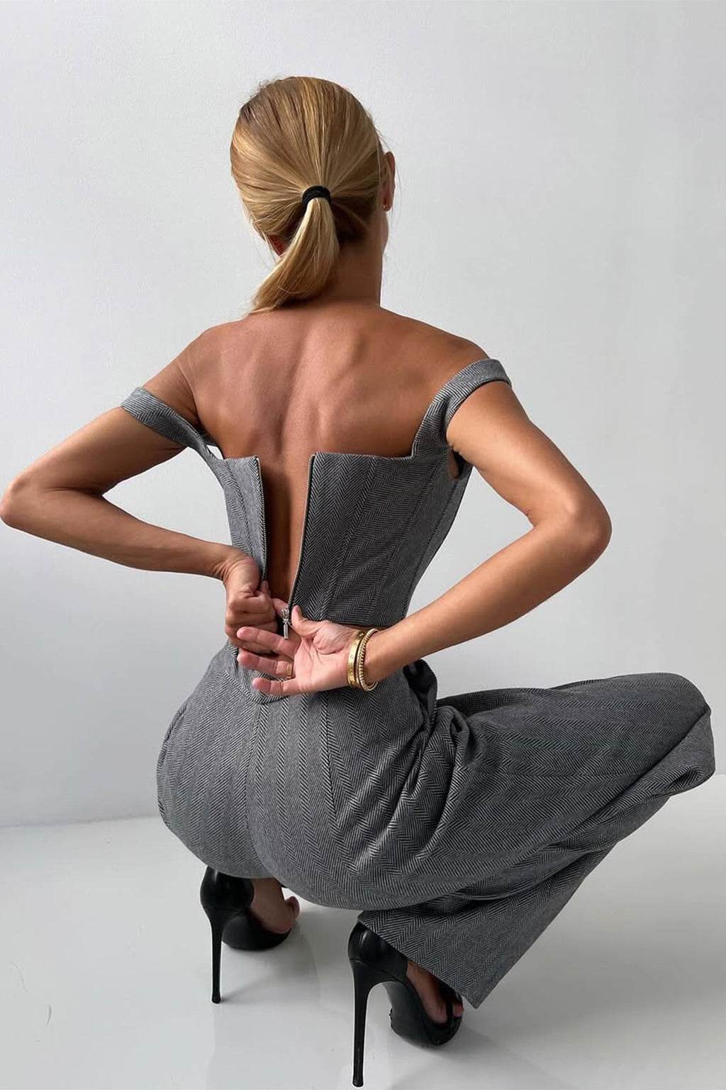 Women's Three-Piece Trouser Suit Set