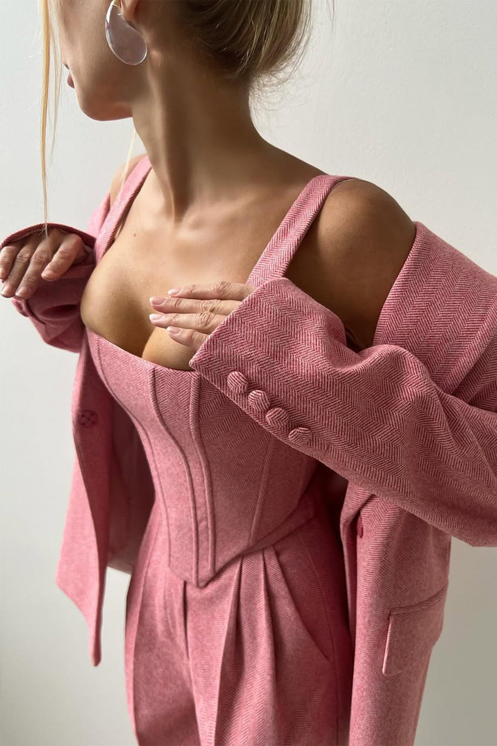 Women's Three-Piece Trouser Suit Set