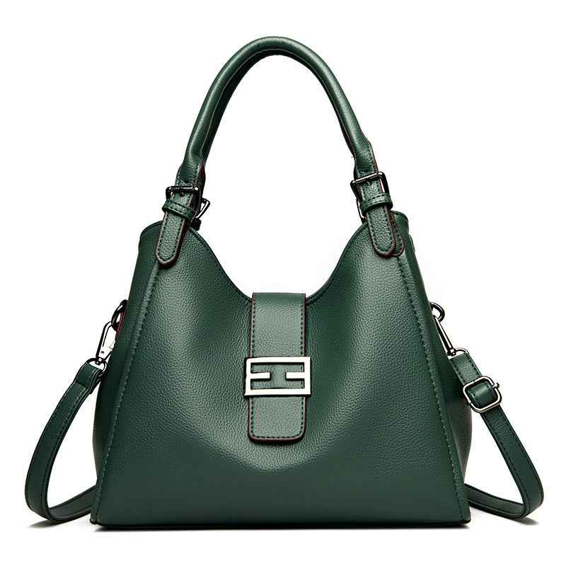 Women's Small Crossbody Tote Bag Green