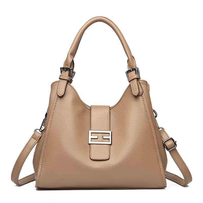 Women's Small Crossbody Tote Bag Khaki