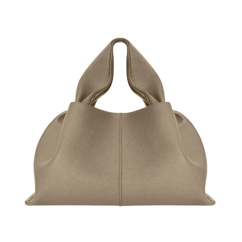 Women's Stylish Tote Bag with Thick Strap Beige