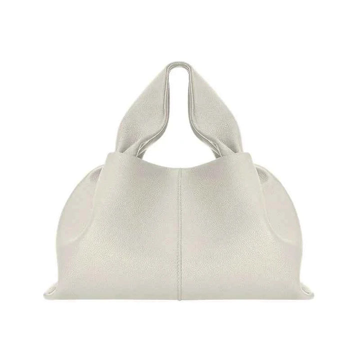 Women's Stylish Tote Bag with Thick Strap White