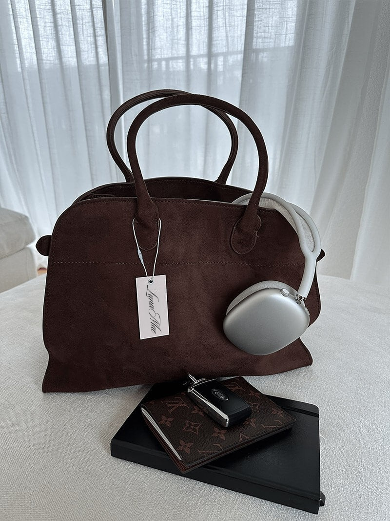 Elegant Women's Buckle Detail Tote Bag