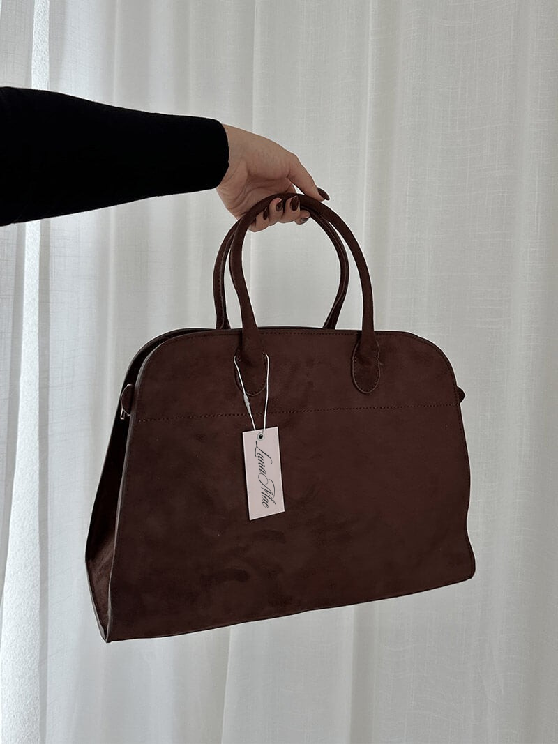 Elegant Women's Buckle Detail Tote Bag