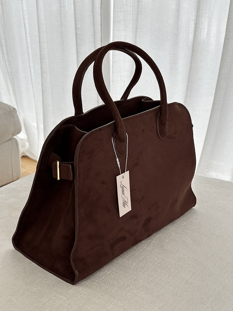 Elegant Women's Buckle Detail Tote Bag