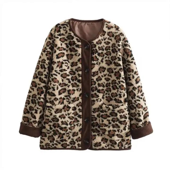Women's Trendy Leopard Print Jacket - Feel Confident and Unique