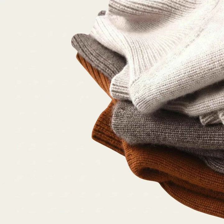 Women's Turtleneck Knit Winter Sweater