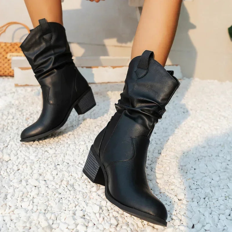 Women's Stylish Slouchy Urban Boots