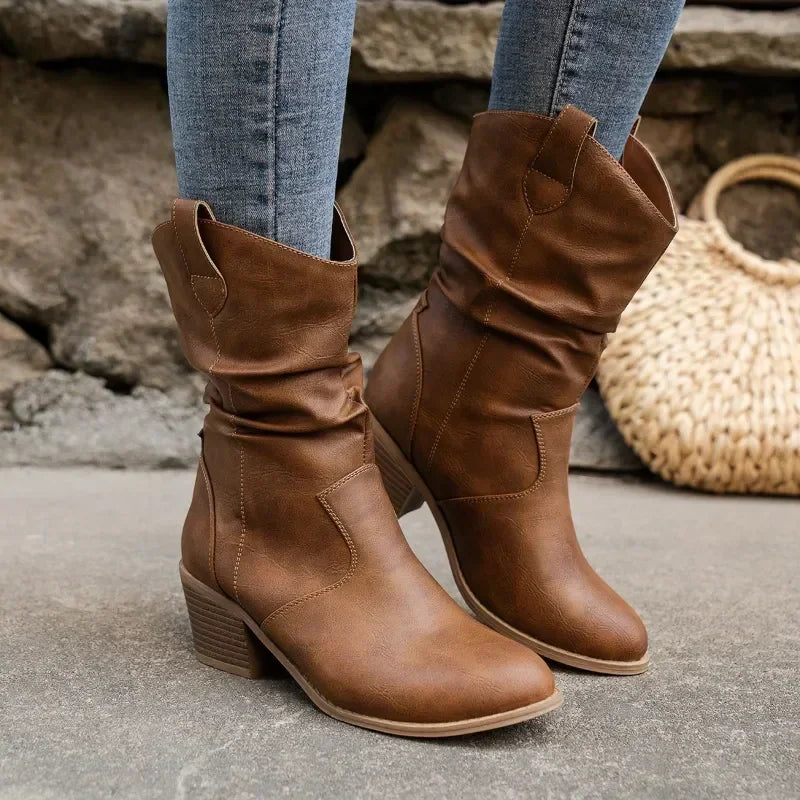 Women's Stylish Slouchy Urban Boots