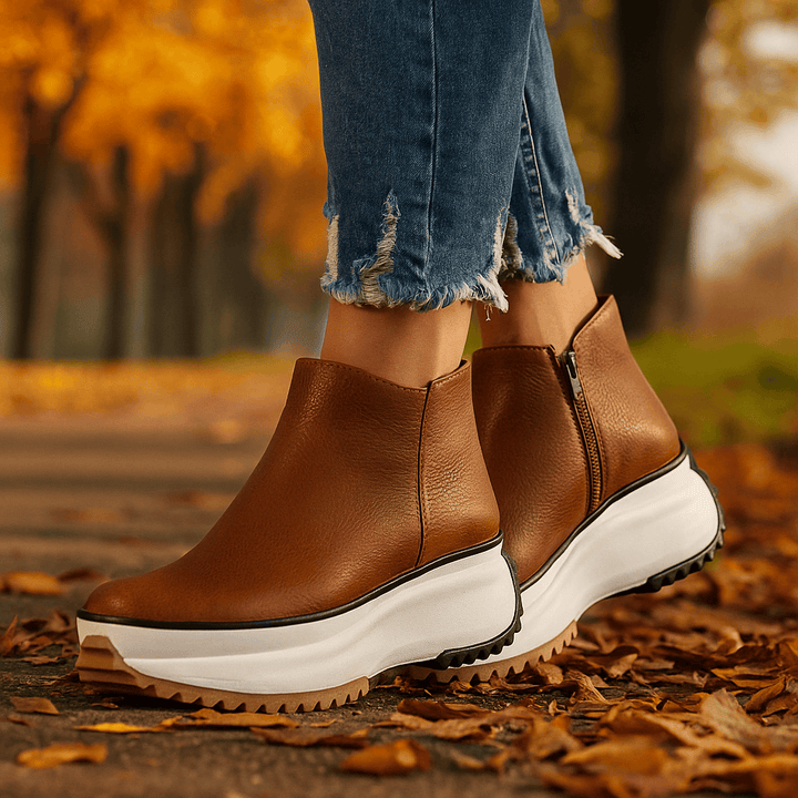Women's Stylish Wedge Ankle Boots