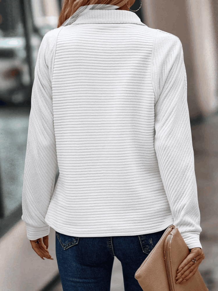 Women's V-Neck Elegant Sweater