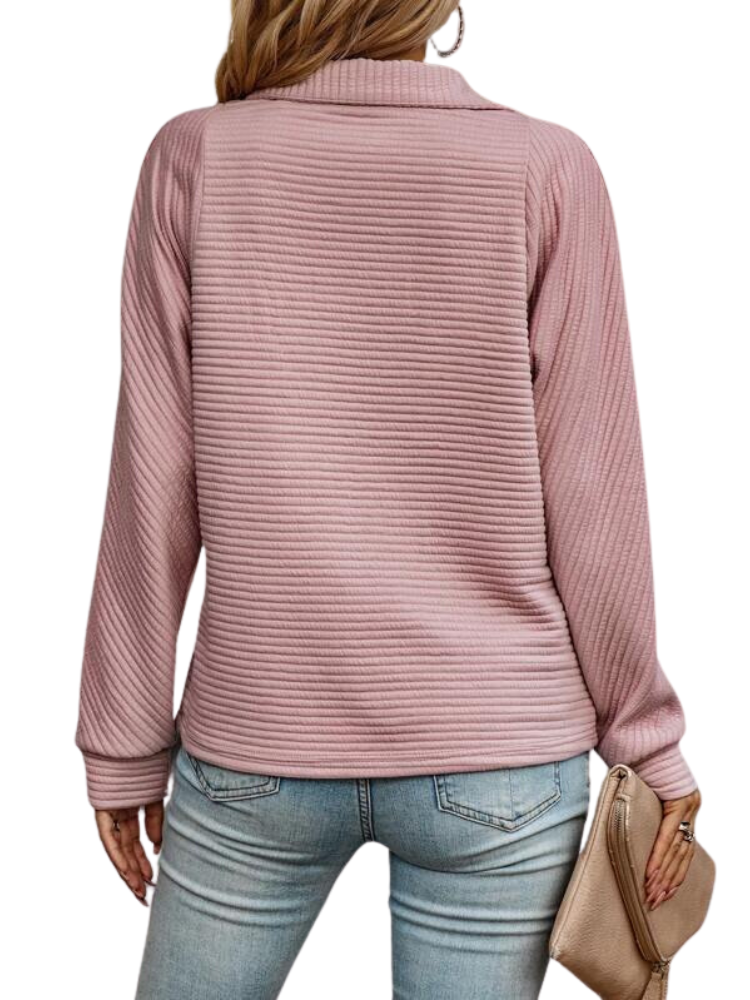 Women's V-Neck Elegant Sweater