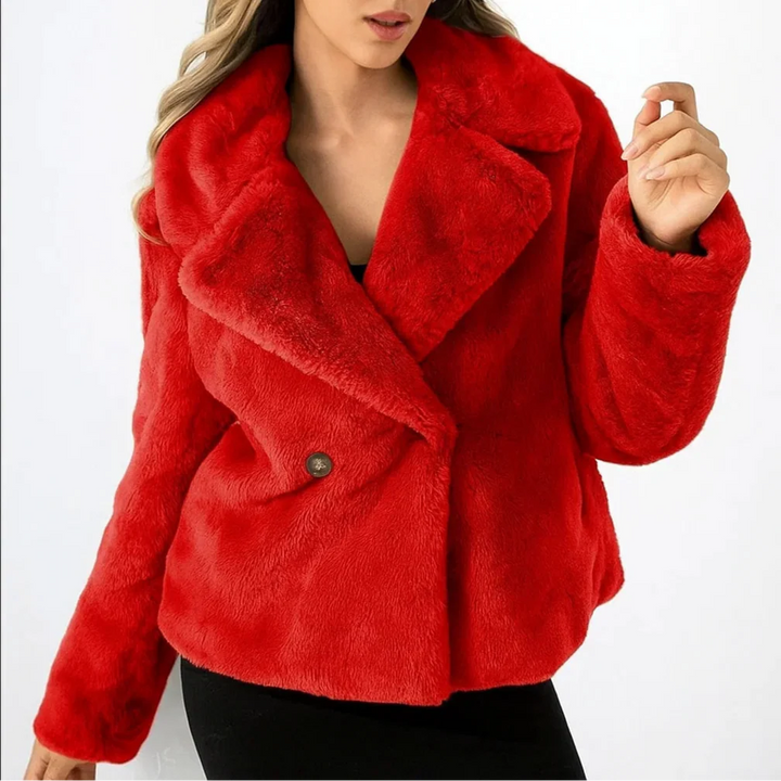 Women's Veloura Afterhours Jacket - Stylish Evening Outerwear Red
