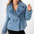 Women's Veloura Afterhours Jacket - Stylish Evening Outerwear Blue