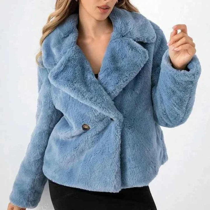 Women's Veloura Afterhours Jacket - Stylish Evening Outerwear Blue