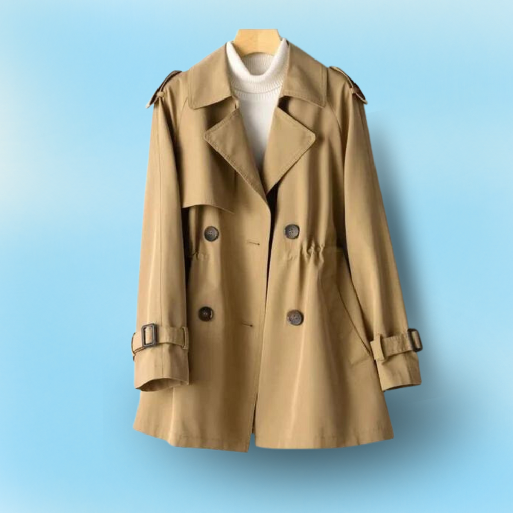 Women's Vintage Chromablend Trench Coat Hazelnut Brown