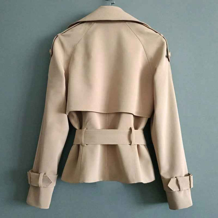 Women's Vintage Trench Coat - Classic Style