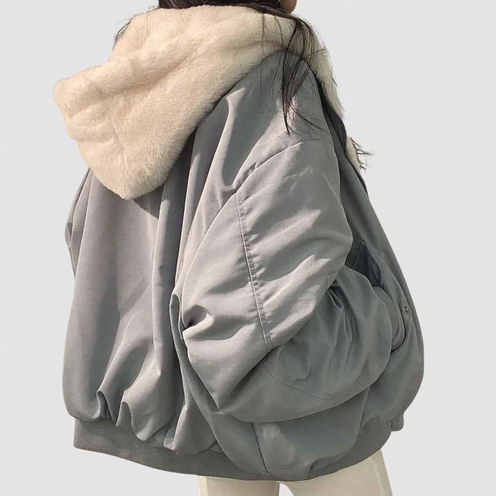 Women's Warm Fleece-Lined Winter Jacket | Cozy Fleece Jacket