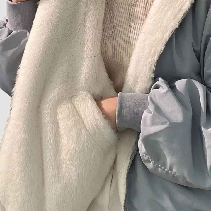 Women's Warm Fleece-Lined Winter Jacket | Cozy Fleece Jacket