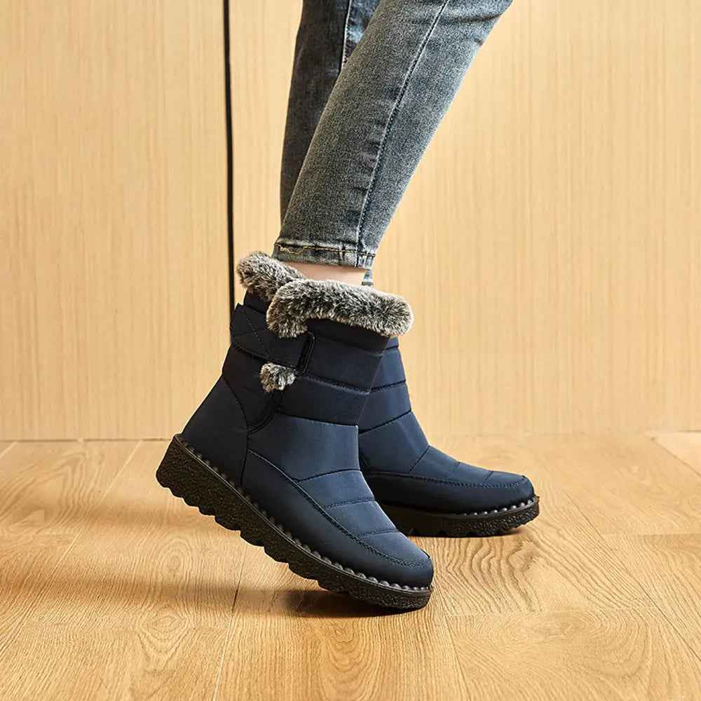 Women's Waterproof Snow Boots – Warm, Non-Slip Winter Footwear
