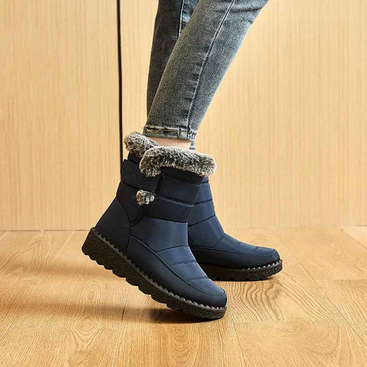 Women's Waterproof Snow Boots – Warm, Non-Slip Winter Footwear