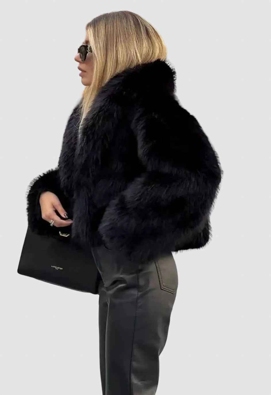 Women's Winter Faux Fur Jacket - Cozy & Stylish Outerwear