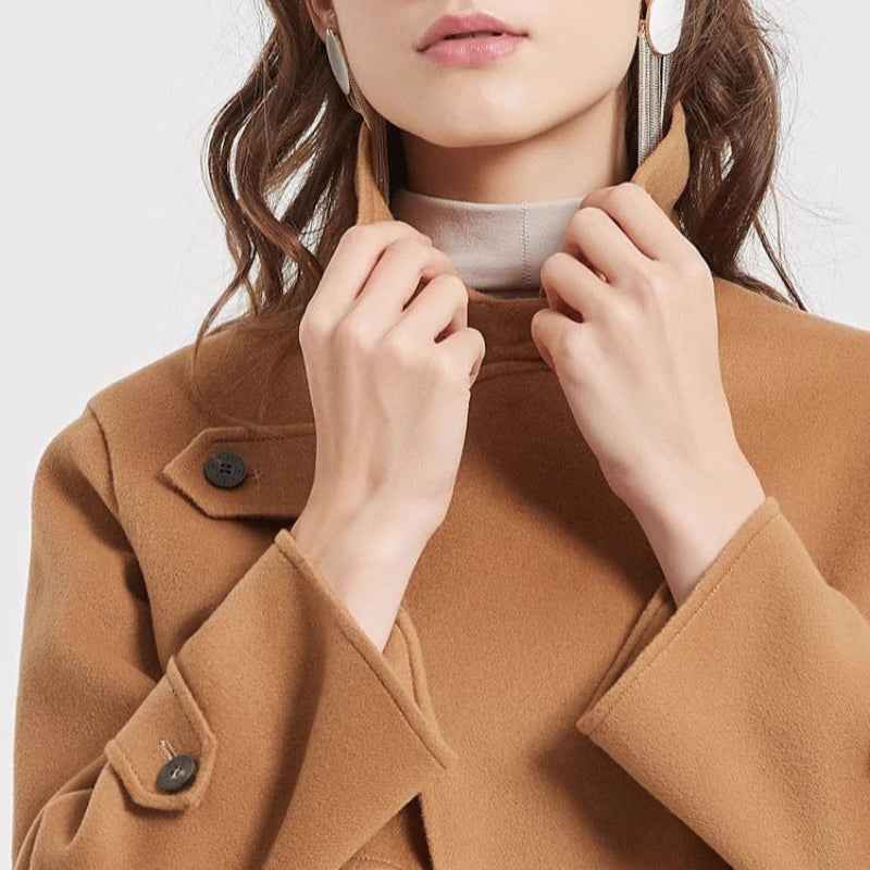 Women's Wool Jacket - Stylish and Warm Outerwear
