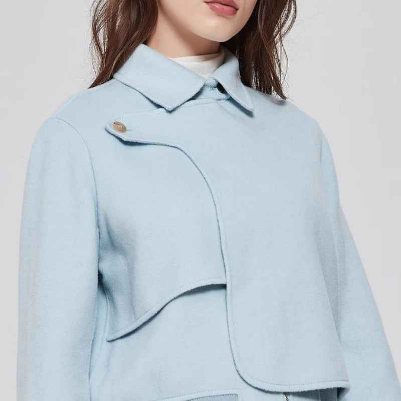 Women's Wool Jacket - Stylish and Warm Outerwear