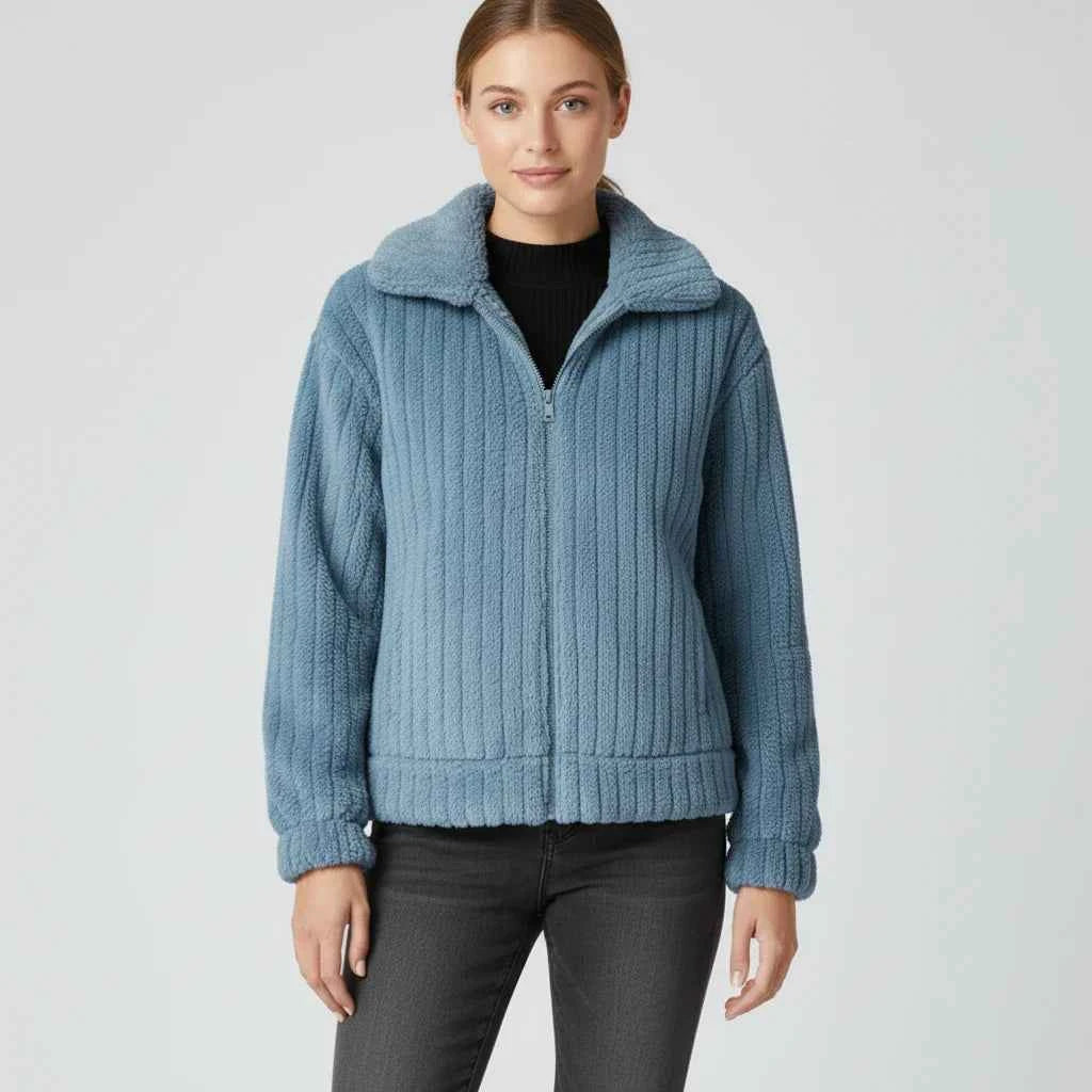 Women's Zip-Up Jacket Blue