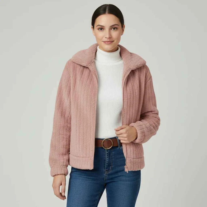 Women's Zip-Up Jacket Pink