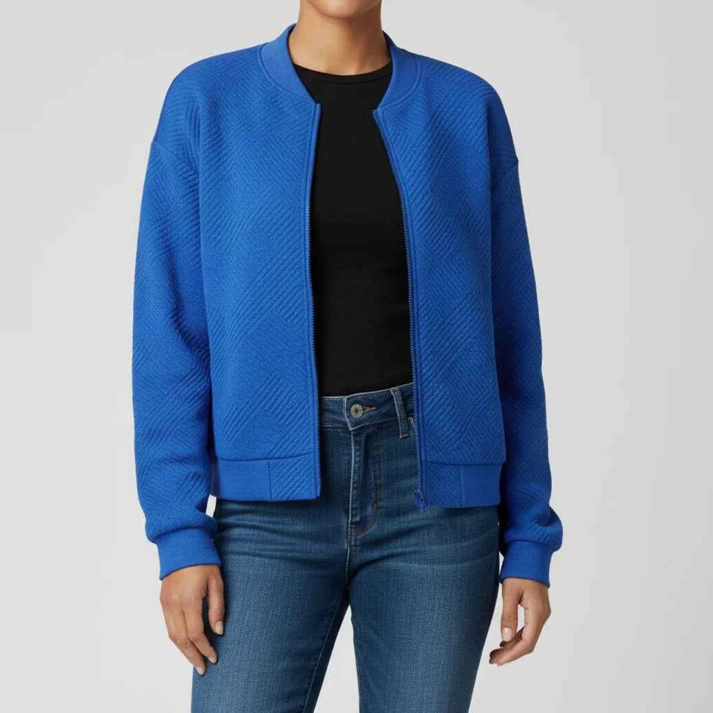 Women's Zip-Up Jacket Blue