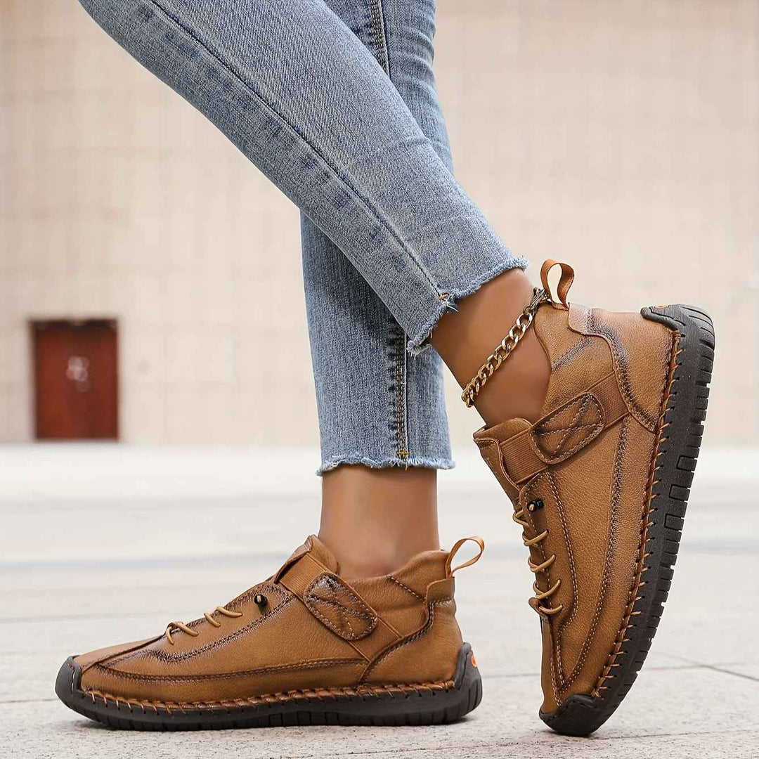 Yara | Women's Orthopedic Comfort Sneakers Terra Brown