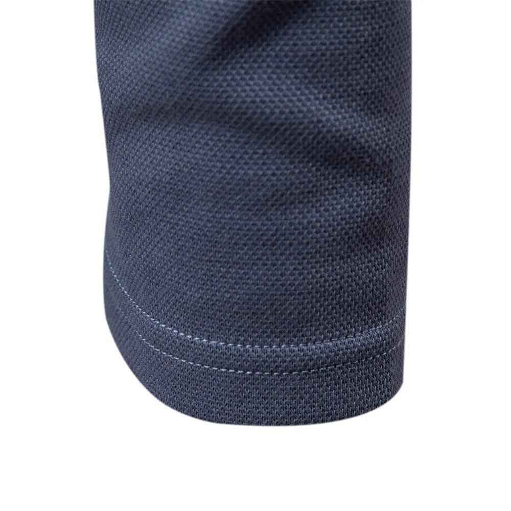 Men's Classic Long Sleeve Polo Shirt