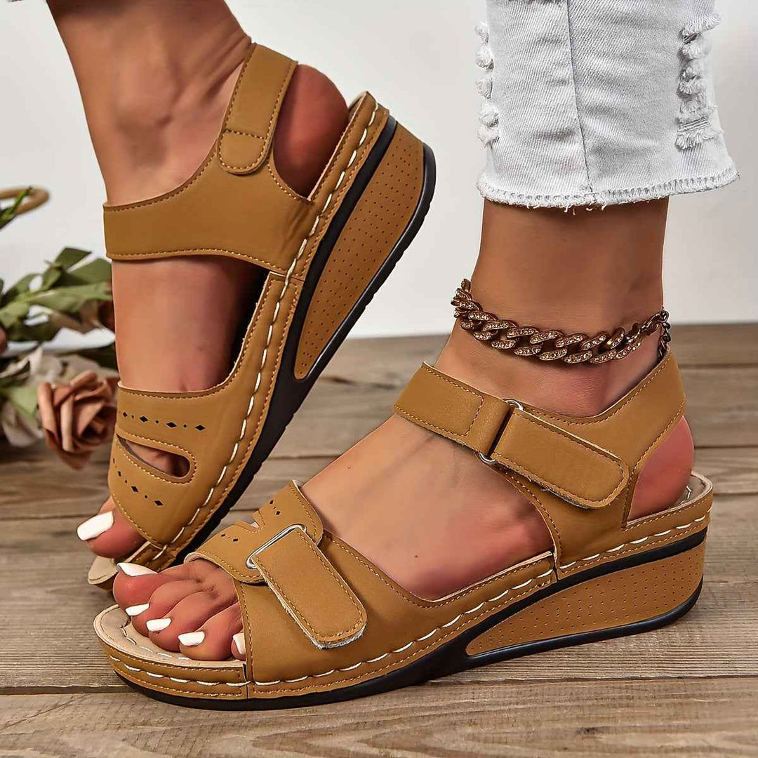 Samantha | Modern Orthopedic Women's Sandals with Comfort Footbed Brown