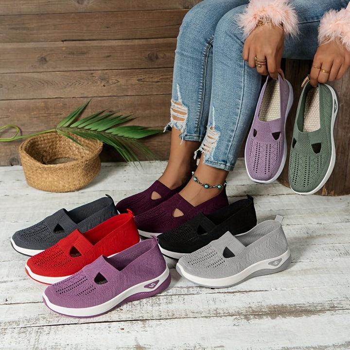 ZenStep – Lightweight Orthopedic Slip-On Sneakers for Women