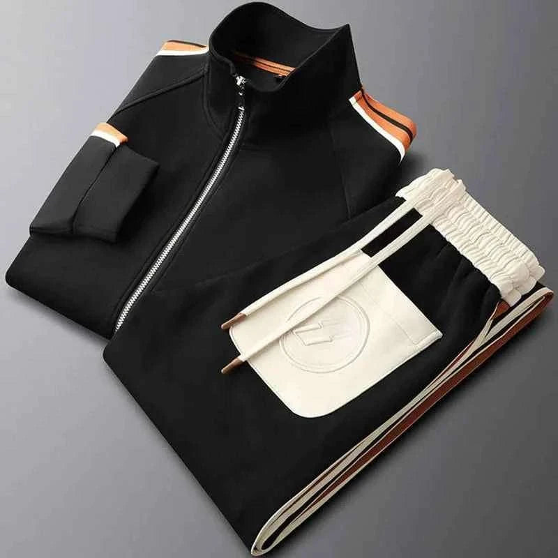 Zenith Elite Tracksuit Set Black