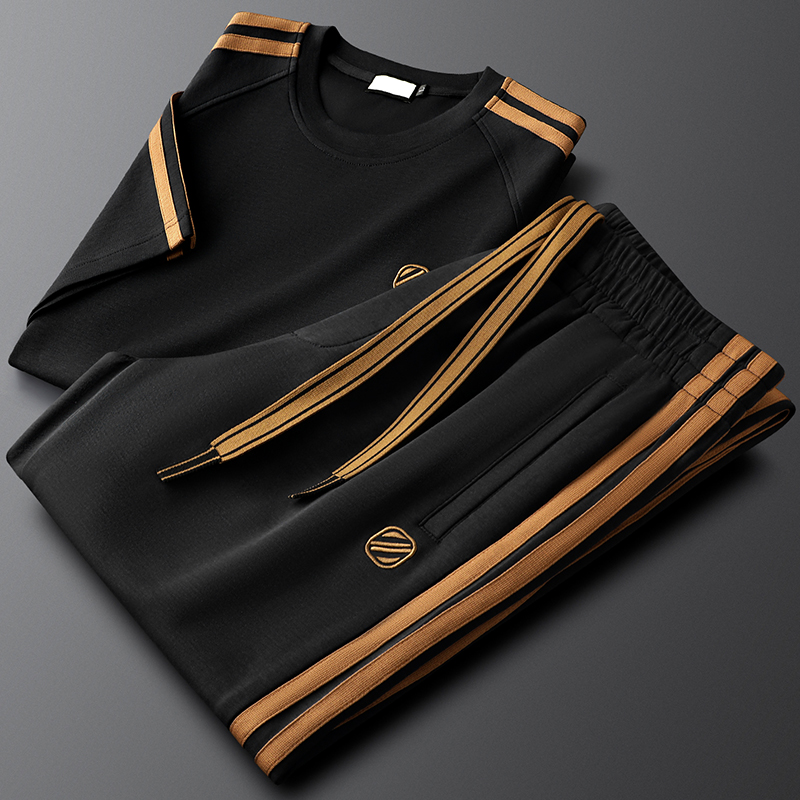 Zypher Elite Tracksuit Set Deep Black