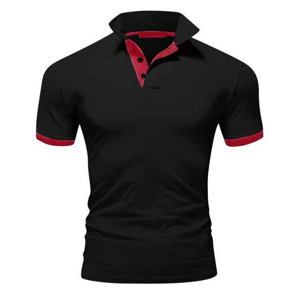 Men's Timeless Polo Shirt with Premium Comfort Black