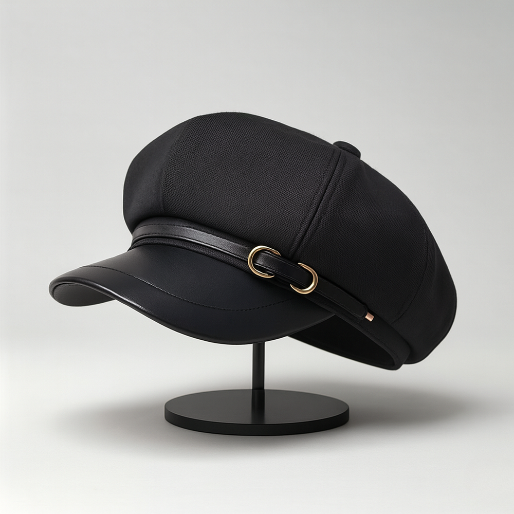 Stylish Aurora Sun Hat for Outdoor Adventures Black