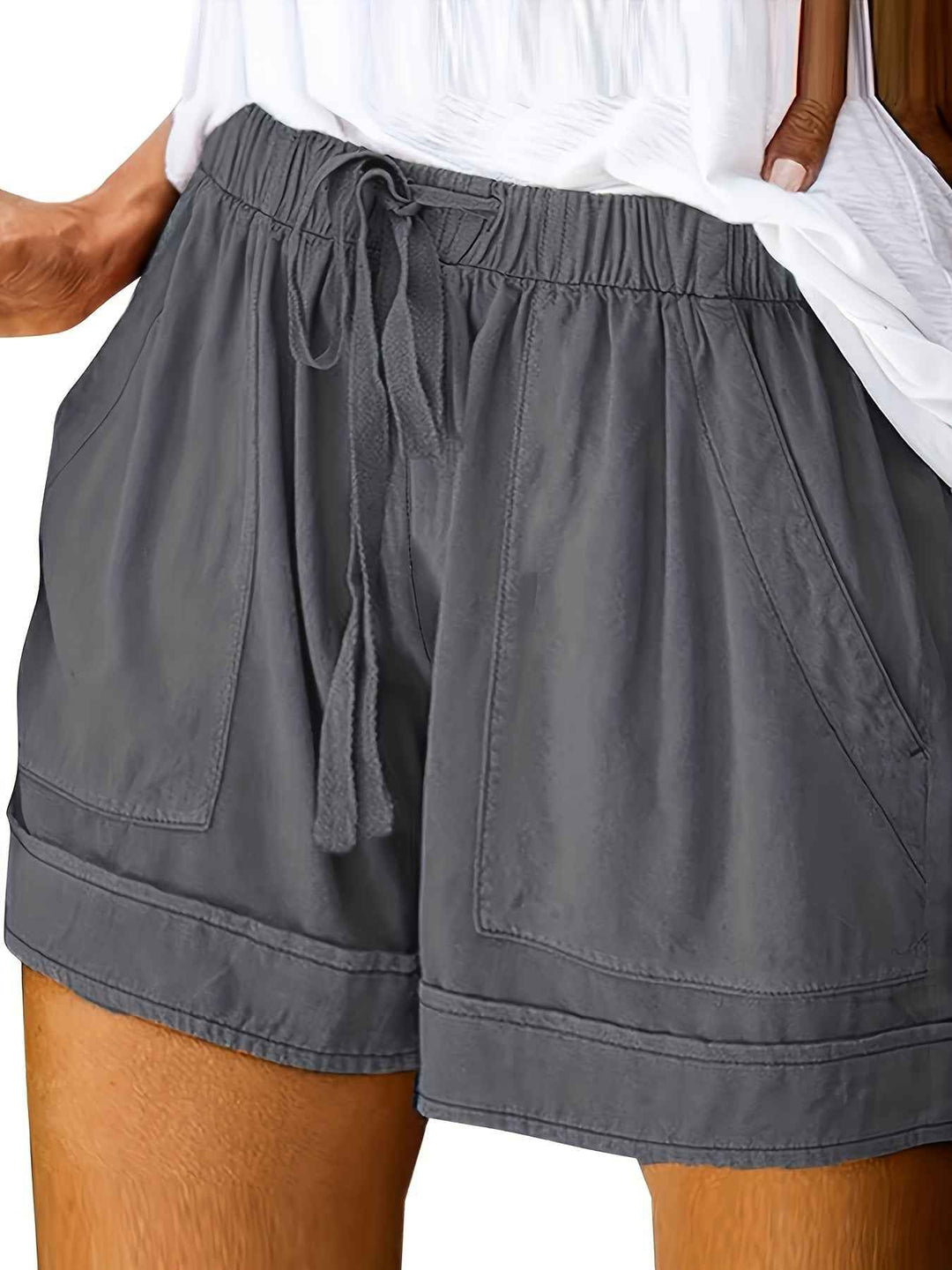 Women's Relaxed Drawstring Shorts for Comfort