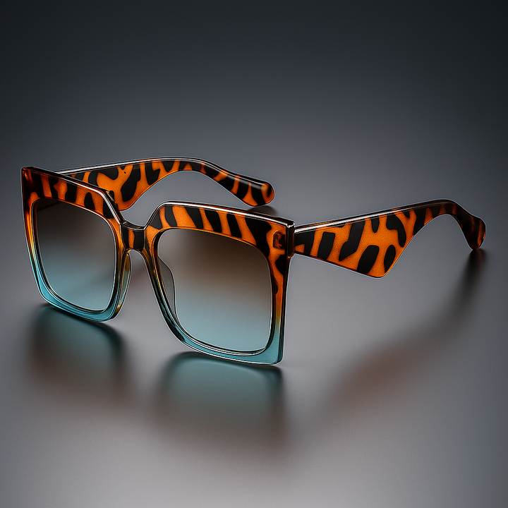 Stylish Cecile-Inspired Sunglasses Amber Reef