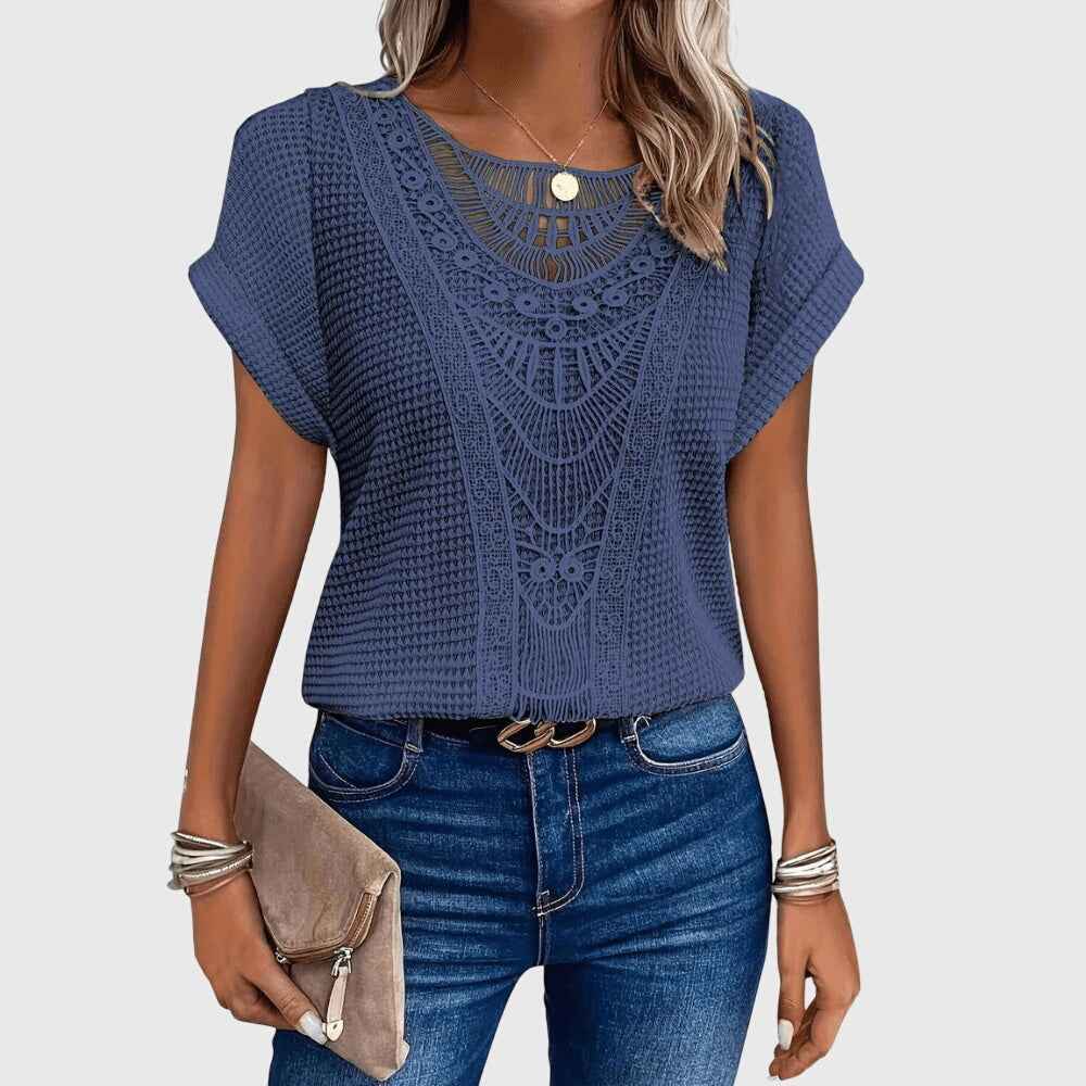 Women's Relaxed Ibiza-Style Blouse