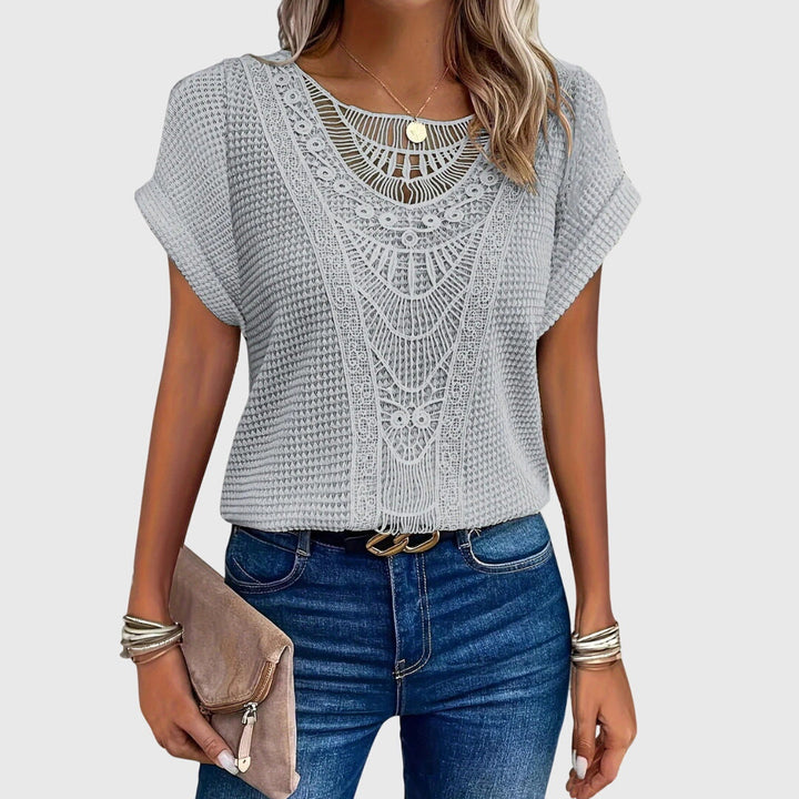 Women's Relaxed Ibiza-Style Blouse