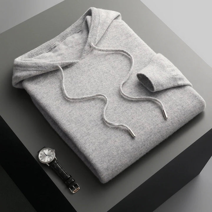 Men's Stylish Warm Hoodie Gray