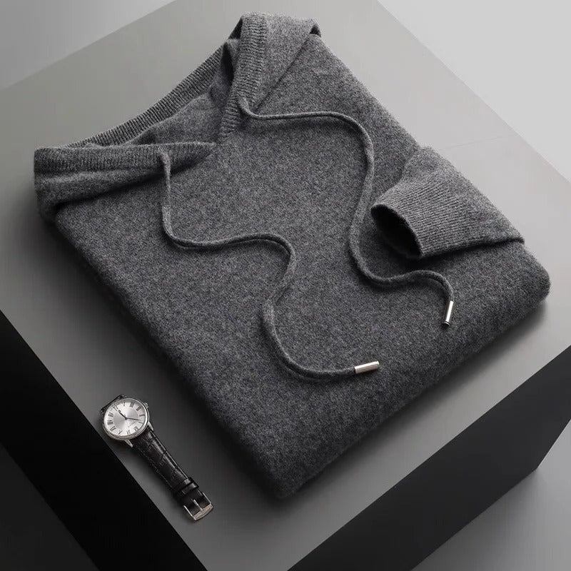 Men's Stylish Warm Hoodie Charcoal