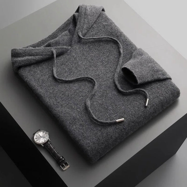 Men's Stylish Warm Hoodie Charcoal