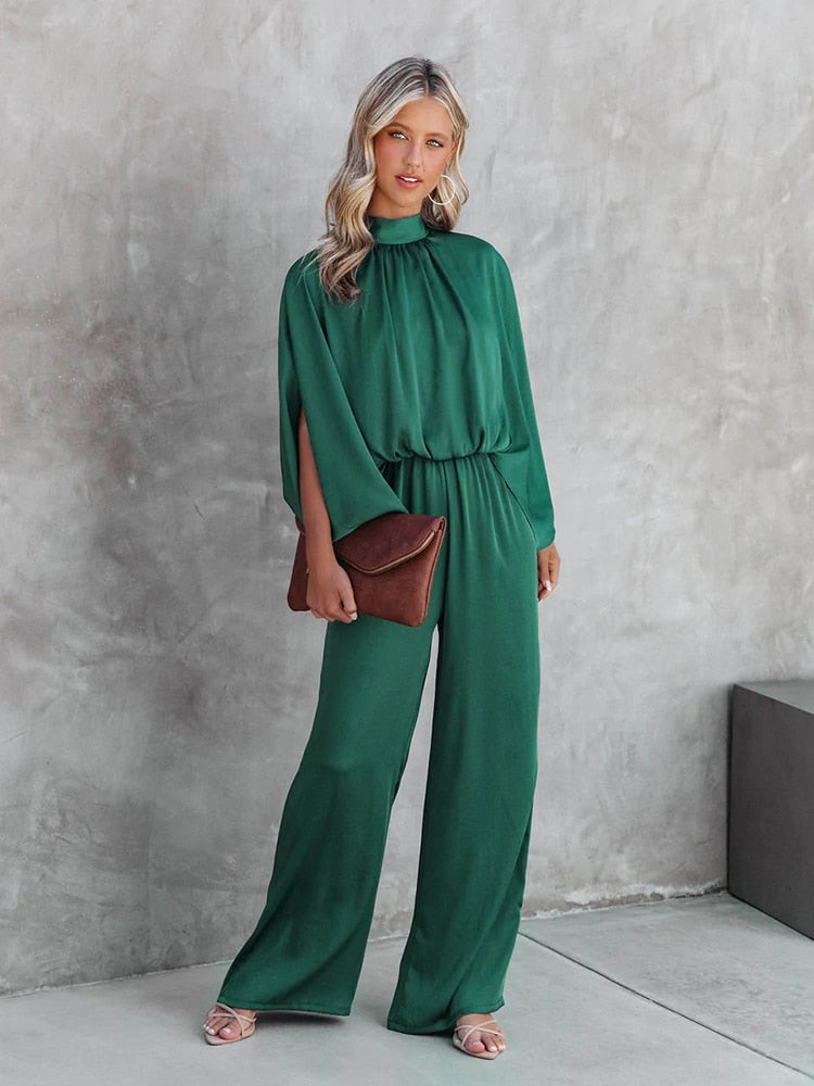 Women's Chic Jumpsuit - Stylish and Versatile