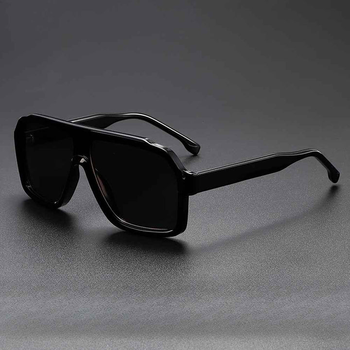 Large Shield Aviator Sunglasses