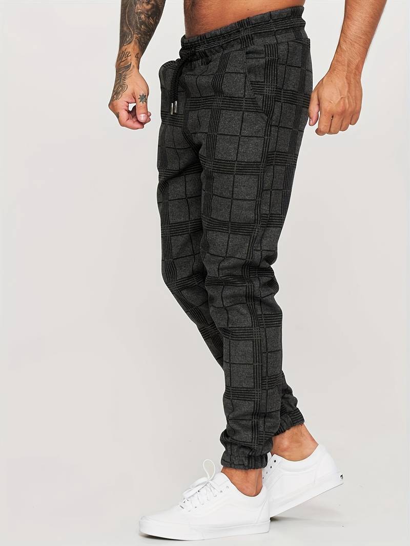 Men's Jogger Pants Modern Fit Fabric Blend